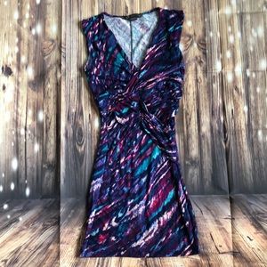 Armani Exchange Rutched mini dress